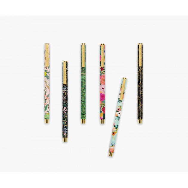 RIFLE PAPER CO - Stylo rechargeable Juliet Rose - Idée cadeau – French  Blossom