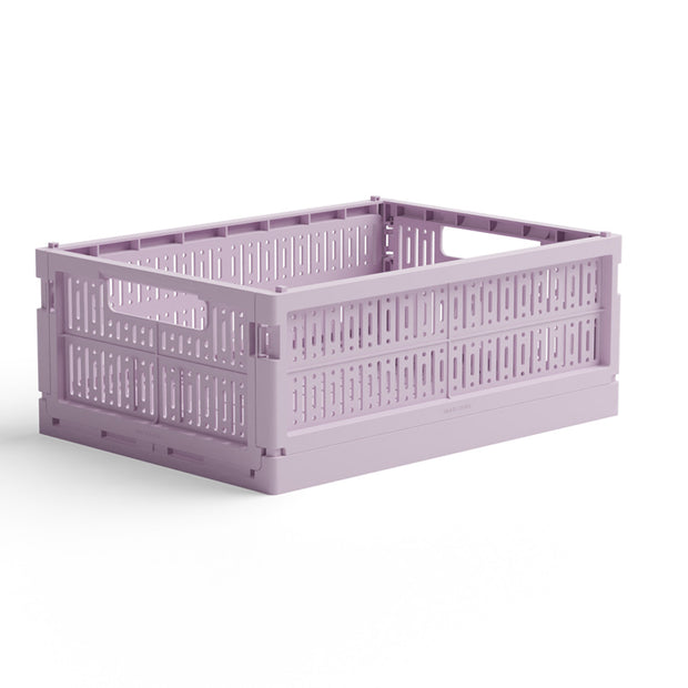 Caisse de Rangement Pliable - Midi Lilas