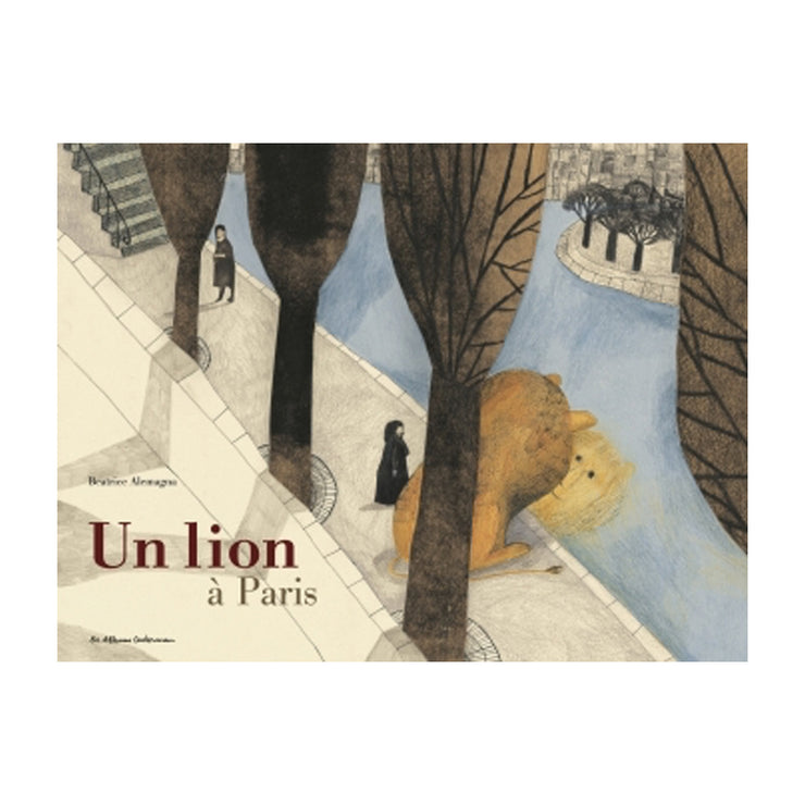 Livre - Un Lion à Paris - Casterman