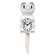 Horloge Lady blanche - Kit-Cat Klock