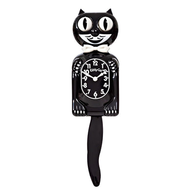 Horloge Noire - Kit-Cat Klock