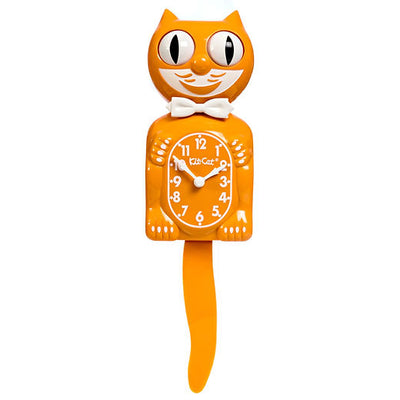 Horloge Orange - Kit-Cat Klock