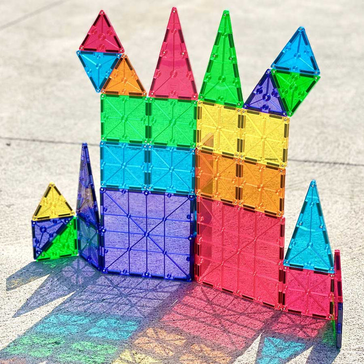 Magna-Tiles Couleurs claires 32 pièces - Jeu magnétiques