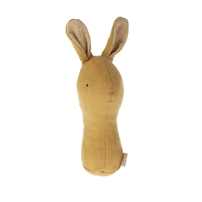 Lullaby hochet lapin jaune dusty