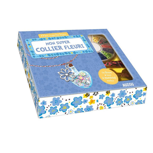 Coffret mon super collier fleuri - Auzou