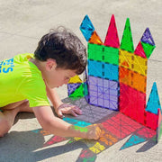 Magna-Tiles Couleurs claires 32 pièces - Jeu magnétiques