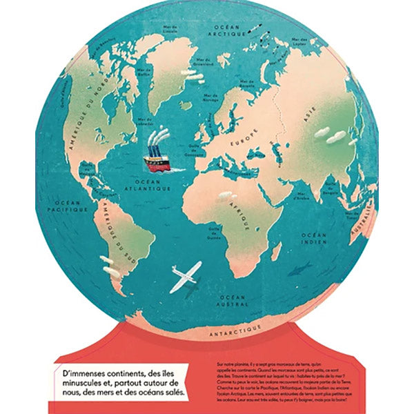 Livre globe Notre planète - Phaidon