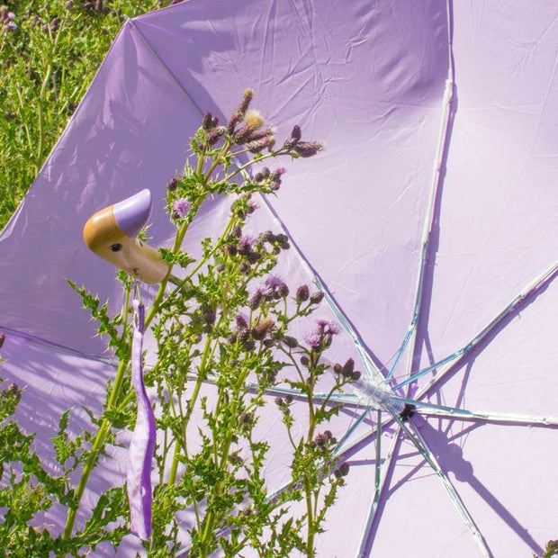 Parapluie Compact Canard Lilas - Original Duckhead