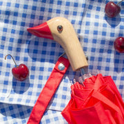 Parapluie compact rouge - Original Duckhead