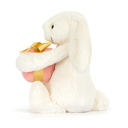 Peluche lapin Jellycat avec cadeau