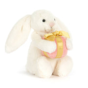 Peluche lapin Jellycat avec cadeau