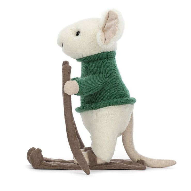 Peluche merry mouse skiing - Jellycat