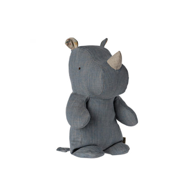 Doudou Rhino - Blue/Sand