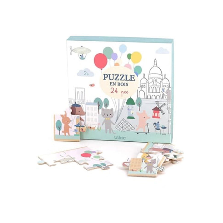 Puzzle en bois Paris - Vilac