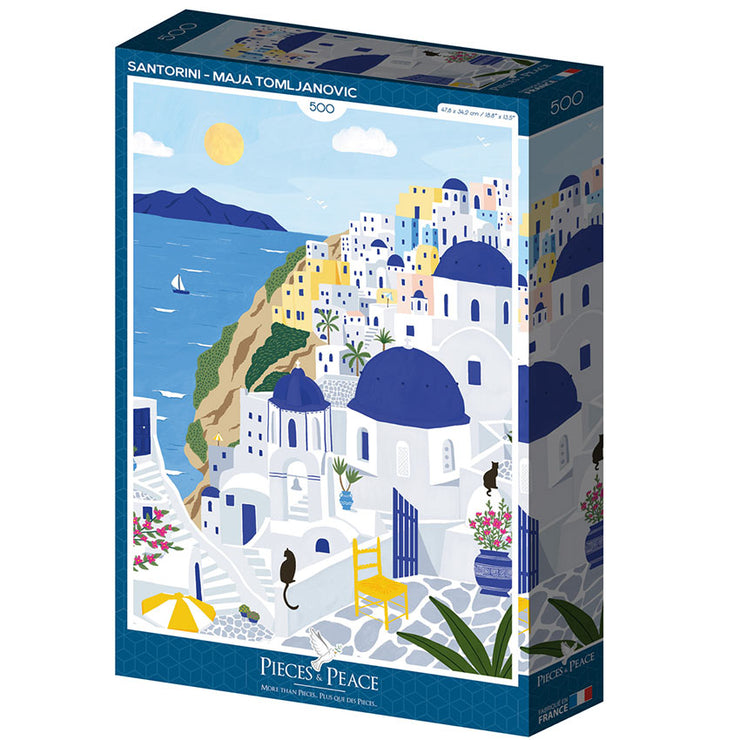 Puzzle Santorini - 500 pièces