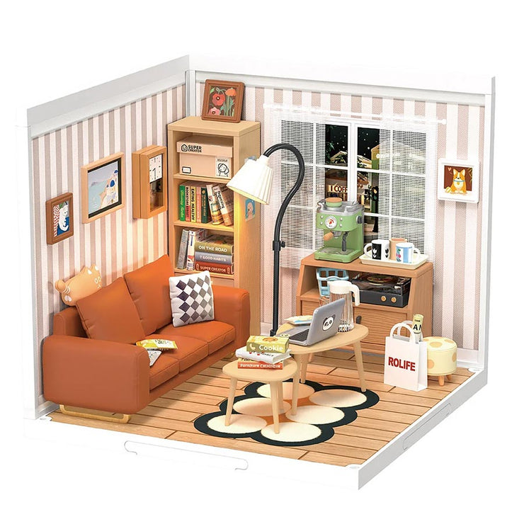 Maison Miniature - Salon Confortable - Rolife