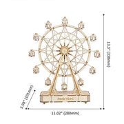 Maquette DIY - Music Box Ferris Wheel - Rolife