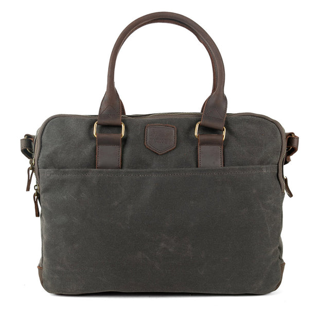 Sac ordinateur cuir - Charbon - Alaskan Maker