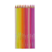 Boite de 12 crayons sunset - Legami