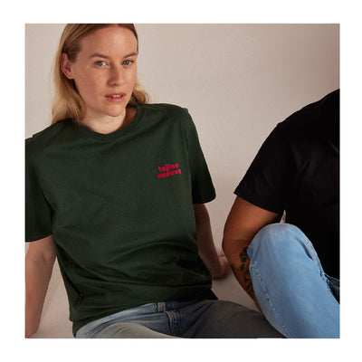 T-shirt d'allaitement La p'allaite Forest Green - Tajinebanane