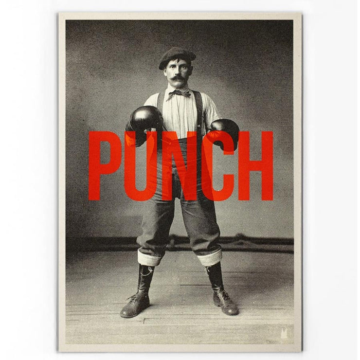 Affiche PUNCH format A3 - Carte Kencre