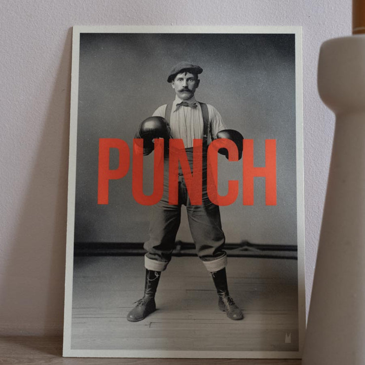 Affiche PUNCH format A4 - Carte Kencre