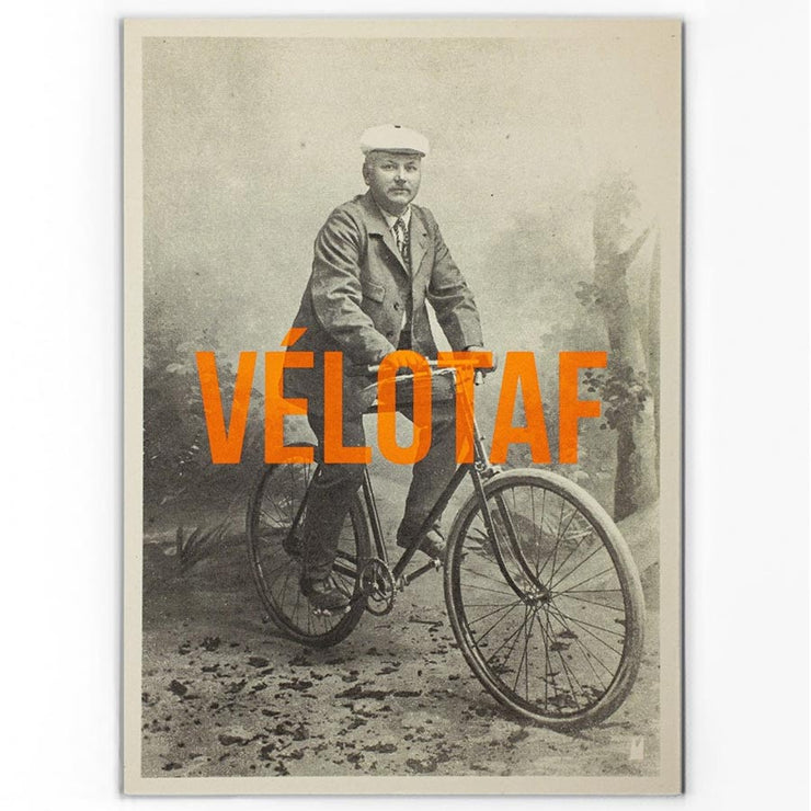 Affiche VELOTAF format A5 - Carte Kencre