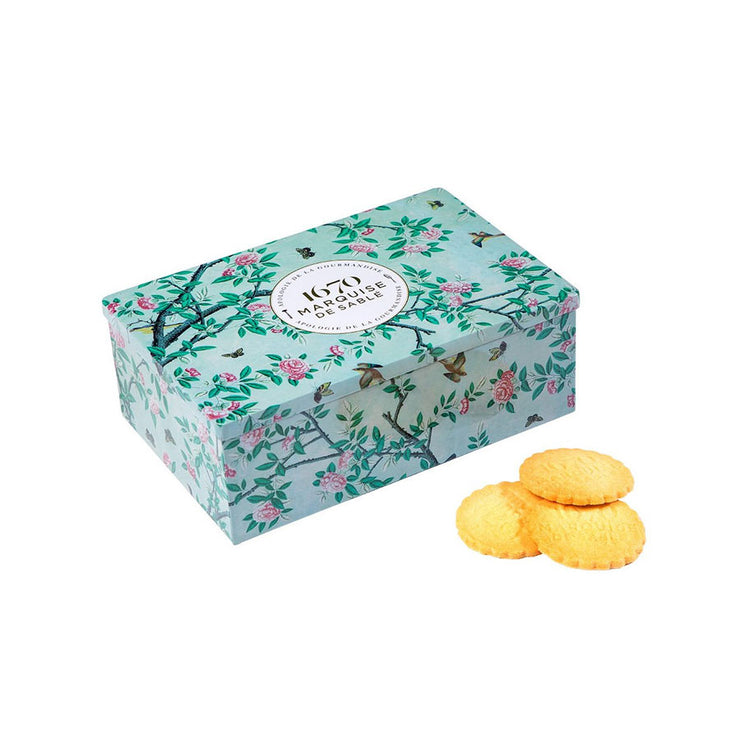 Biscuits sablés assortiment - Boîte Dans un jardin - La Sablésienne