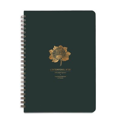 Cahier Intemporel "N°18  TOURNESOL" - Les éditions du paon