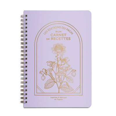 Carnet de recettes - Herboriste lilas - Les éditions du Paon