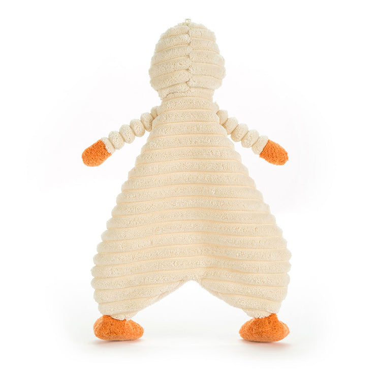 Doudou plat Jellycat - cordy canard