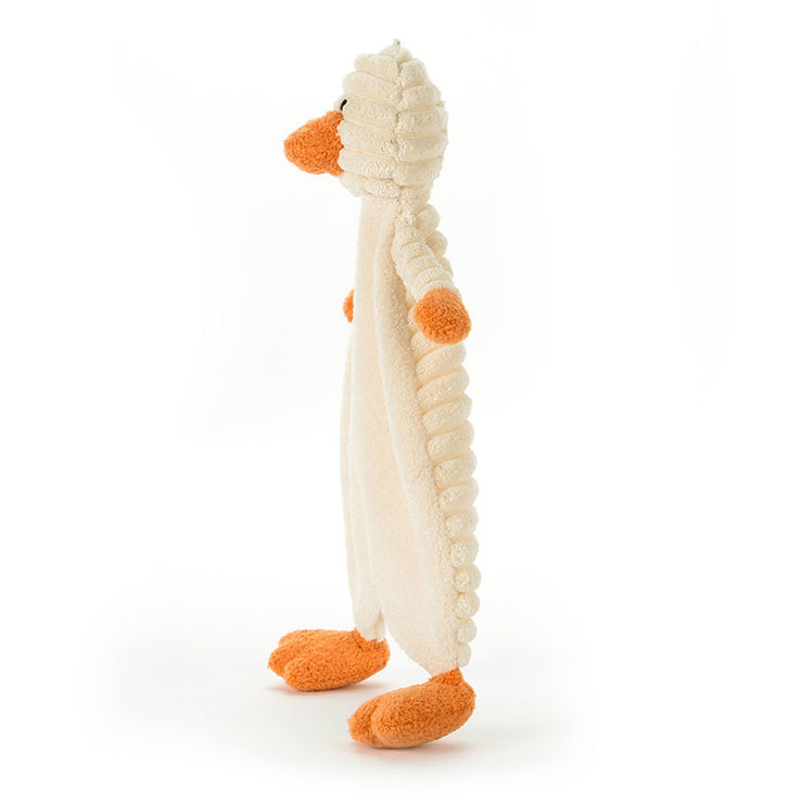 Doudou plat Jellycat - cordy canard