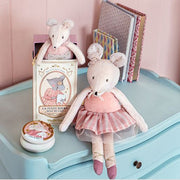 Poupée souris Anna la petite école de danse - Moulin Roty