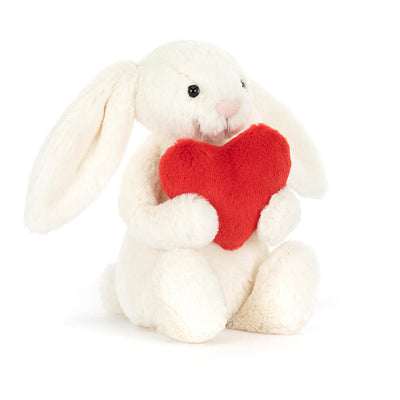 Peluche lapin avec coeur - Jellycat - medium