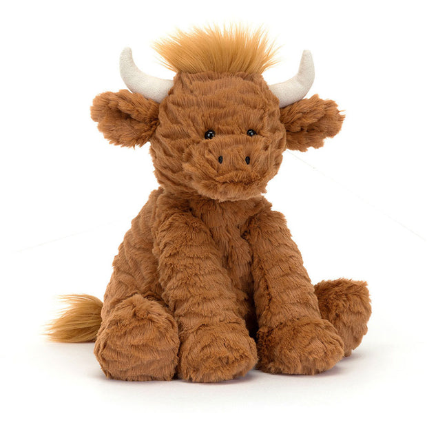 Peluche highland cow - fuddlewuddle Jellycat