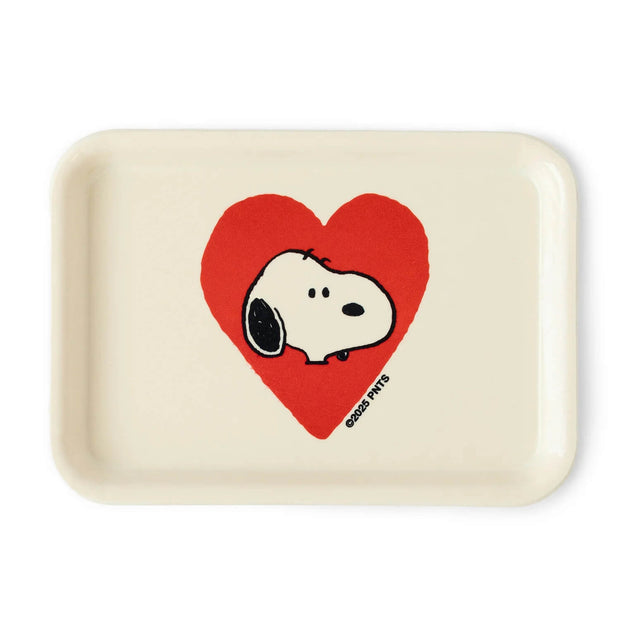 Plateau Vintage Snoopy Coeur - Three Potato Four