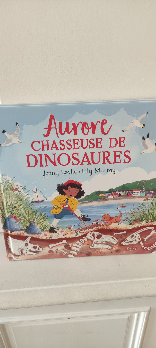 Livre Aurore Chasseuse de dinosaures - Kimane