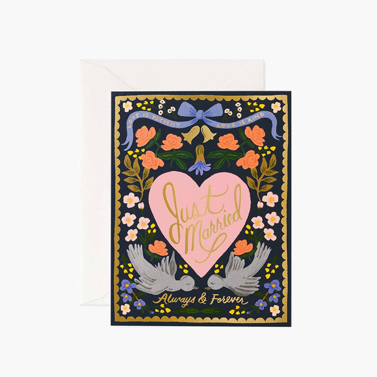 Carte Double Just Married - Rifle Paper Co