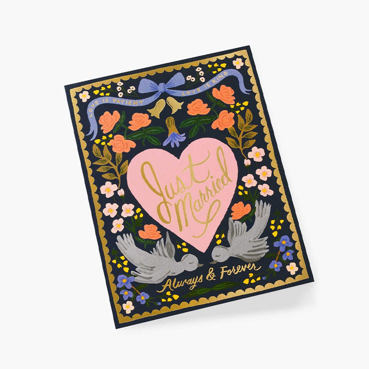 Carte Double Just Married - Rifle Paper Co