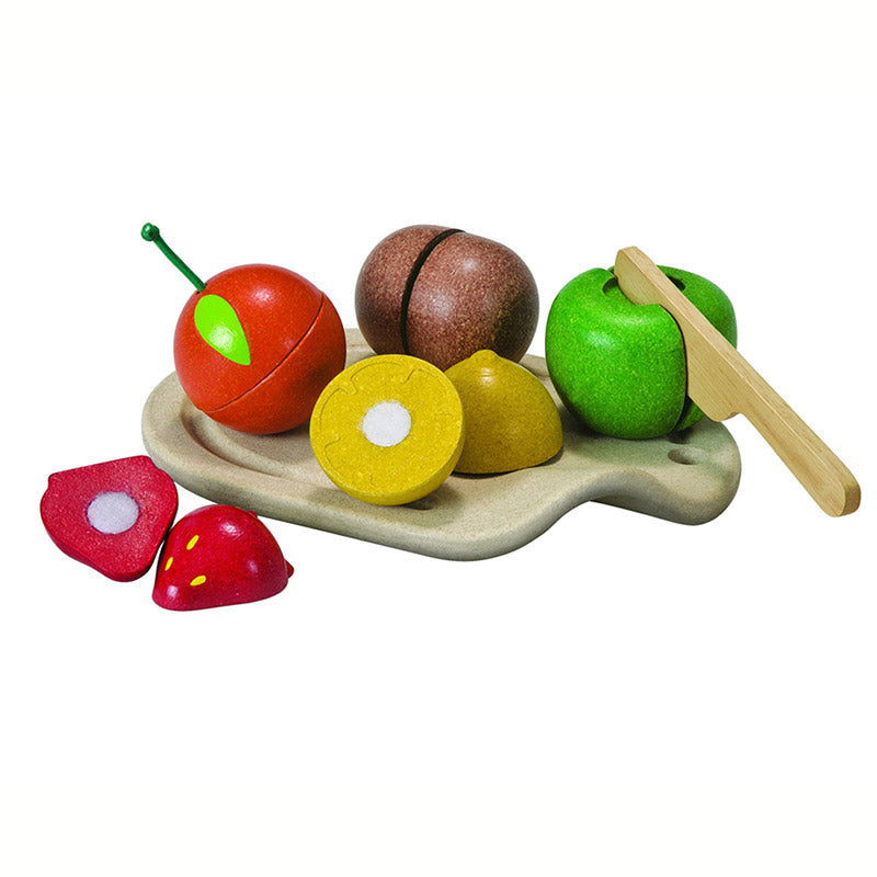 Fruits à découper en bois Plan Toys