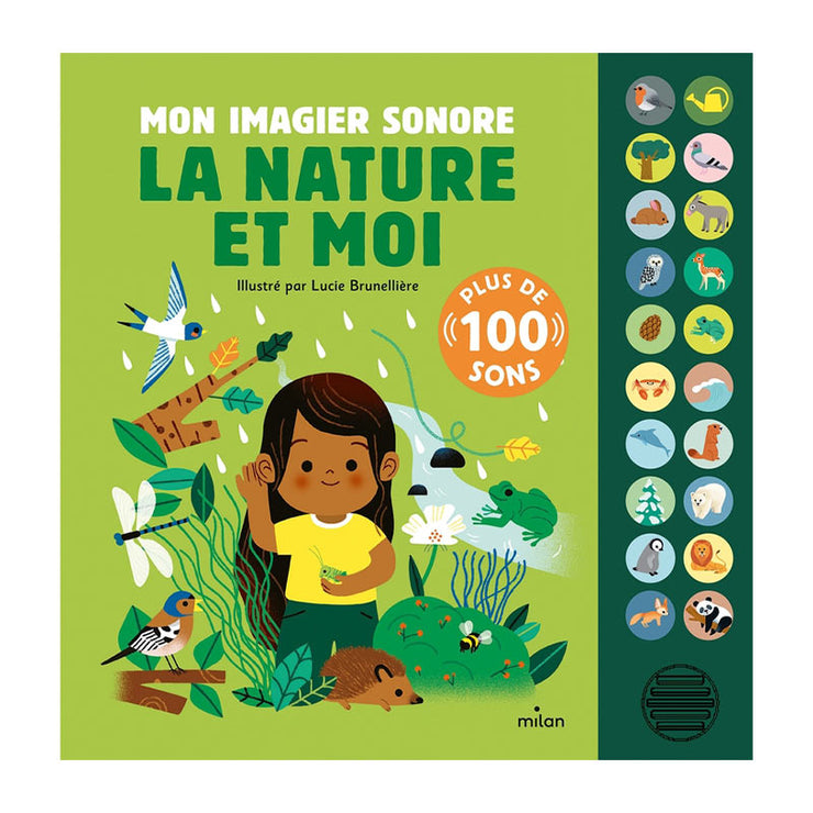 Livre Imagier Sonore La Nature et Moi - Édition Milan