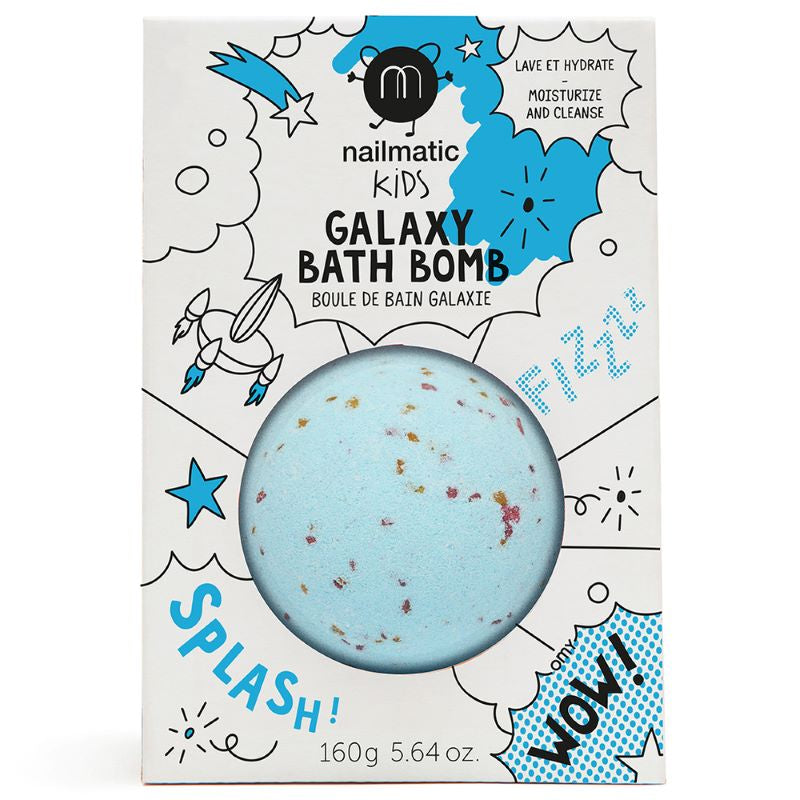 Nailmatic - Boule de bain 2-en-1 bleu & violet - Blissim