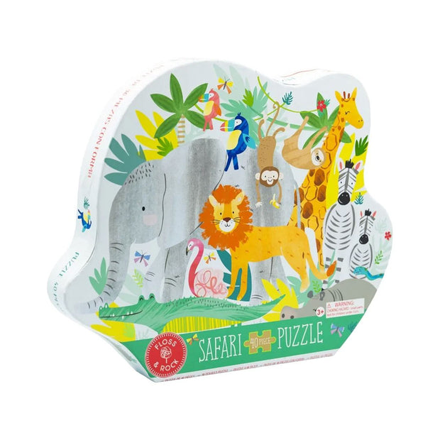 Puzzle Jungle 40 pcs - Floss & Rock