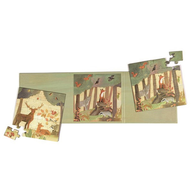 2 Puzzles Magnétiques Forêt - Egmont Toys