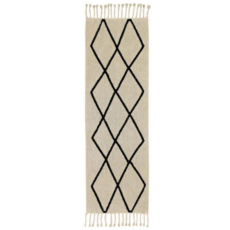 Tapis lavable beige feuille - Lorena Canals