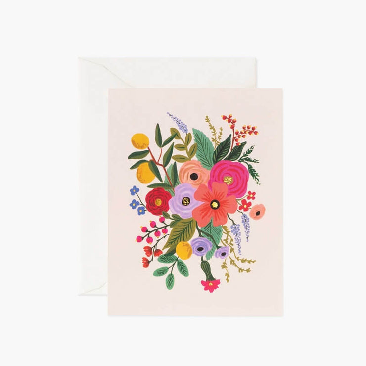 Carte de voeux - Garden Party Blush - Rifle Paper co